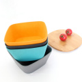 Biodegradable Eco-friendly Bamboo Fiber Salad Serving Bowl Lightweight Mixing Bowls With Lid